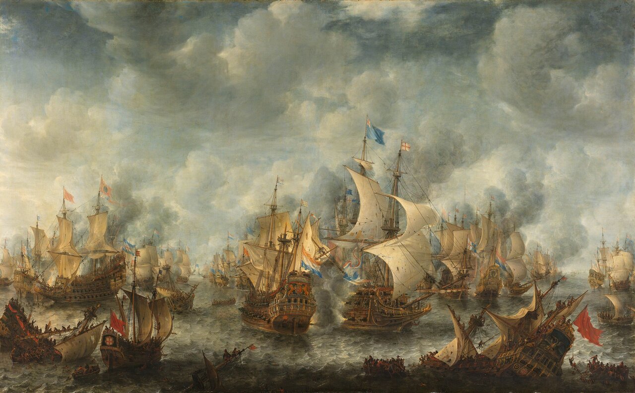 Slag bij Terheide, Jan Abrahamsz. Beerstraten, 1653 - 1666