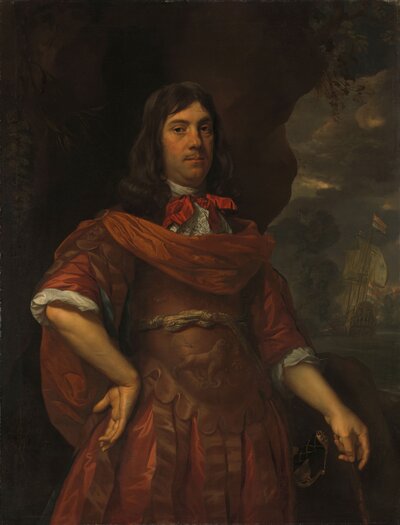 Cornelis Tromp (1629-91). Luitenant-admiraal-generaal, Jan Mijtens, 1668